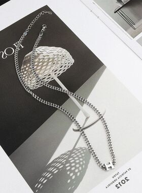 大门链锁骨链韩国字母链轻高级