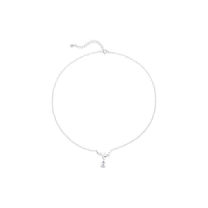 骨项链女纯银999配饰锁骨链首饰