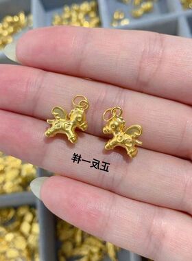 女飞马挂项链爱心吊坠生肖2023