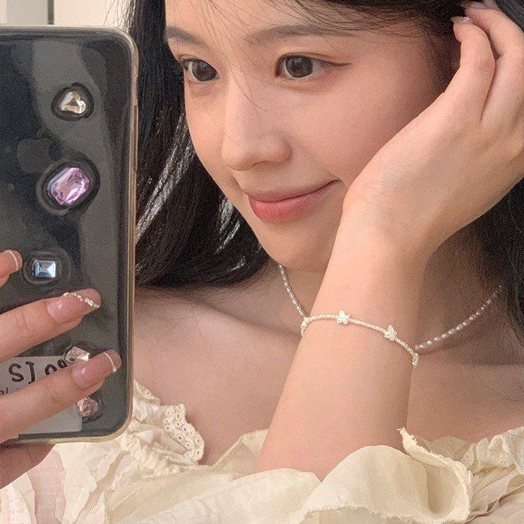 子项链女纯银999配饰锁骨链首饰