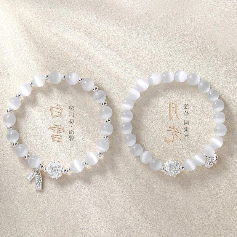 冷项链女纯银999配饰锁骨链首饰珍珠高级感轻奢小众项坠装饰毛衣