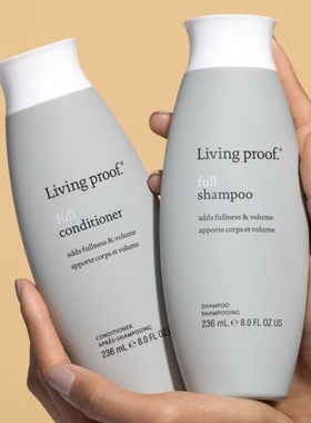 美国进口Livingproof缕灵丰盈蓬松控油洗发水护发素无硅油高炉顶