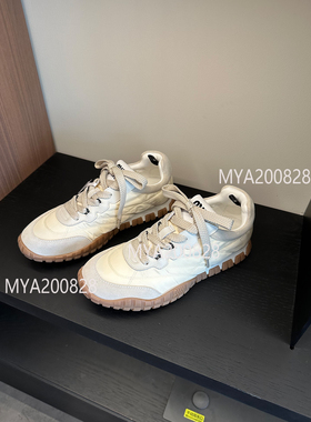 不用懷疑！鞋控闭眼入！25ss真皮复古系带运动鞋阿甘鞋德训鞋女