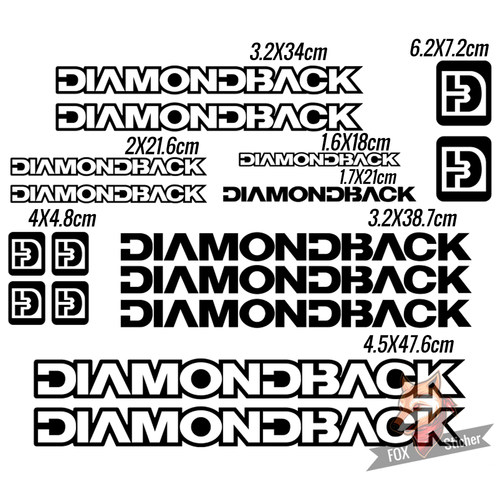 自行车架改装 DIAMONDBACK 轻量化装饰多种尺寸防水防晒多色可选