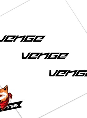 适用于公路车S-WORKS  VENGE 上管  贴纸自行车车架贴纸定制防水