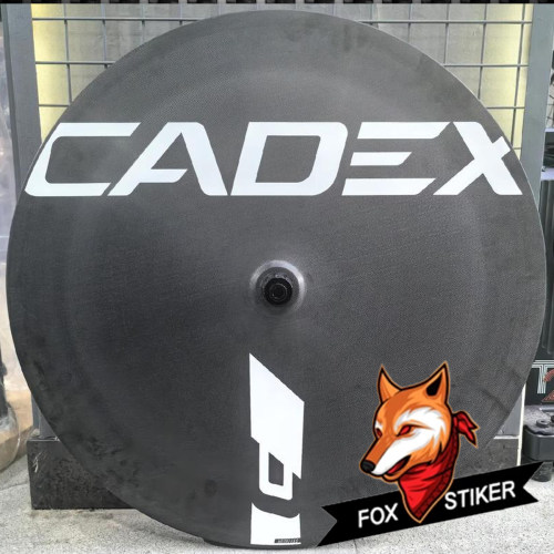 CADEX碟轮碟圈车标覆盖logo改色防水贴纸