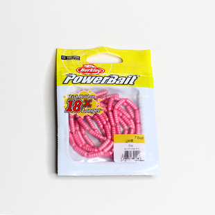 Berkley贝克力软饵无铅微物假饵鳟鱼路亚多节蛆虫太阳鱼鲈鱼柳根