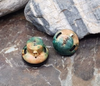 Желтый -зеленый цвет душная пара головы