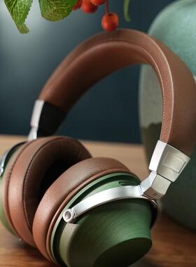 实木头戴枫木旗舰大耳机鸣匠2025年旗舰【冬至】 发烧级手工耳筒