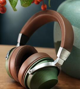 实木头戴枫木旗舰大耳机鸣匠2025年旗舰【冬至】 发烧级手工耳筒