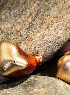 2027迷宫进气鸣匠旗舰多单元实木黄铜入耳式耳机 大雪