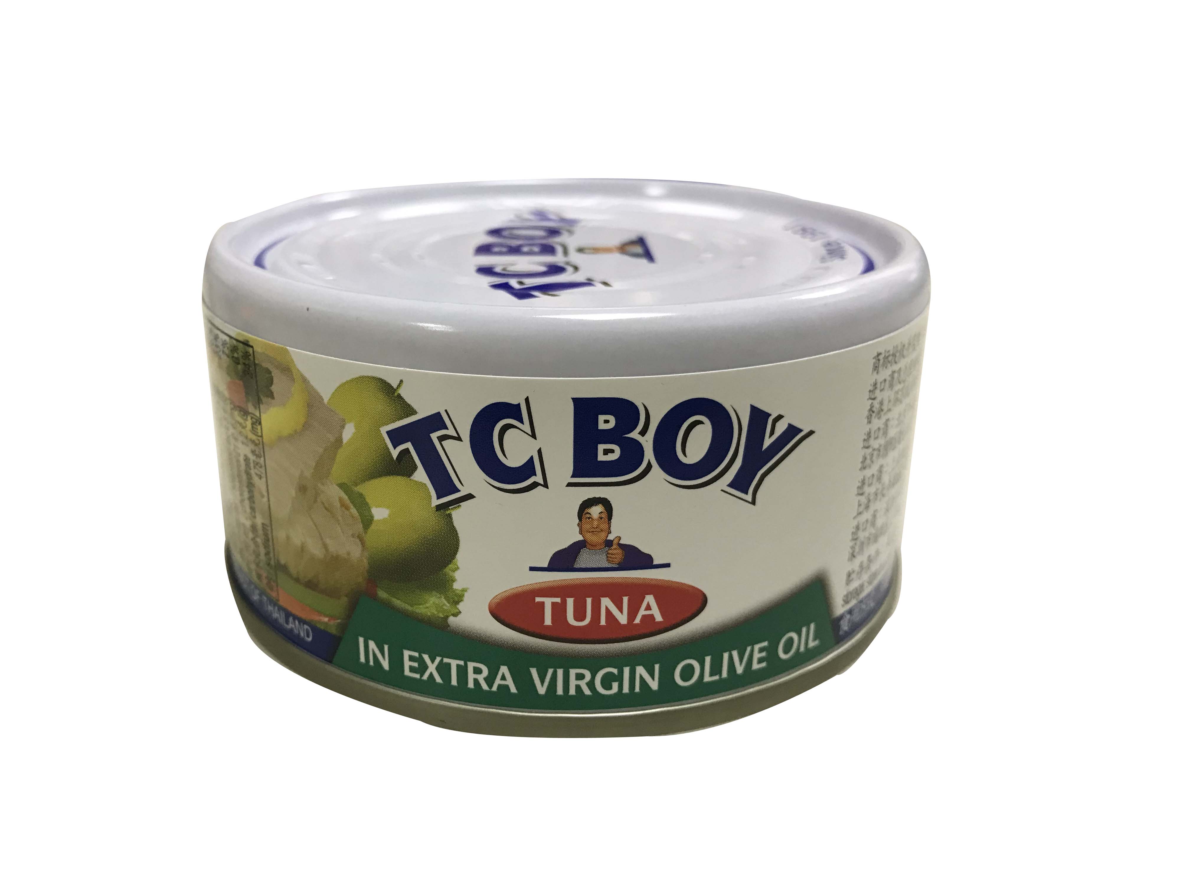 小胖子特级初榨橄榄油浸金枪鱼罐头TCBOY tuna Olive Oil180g