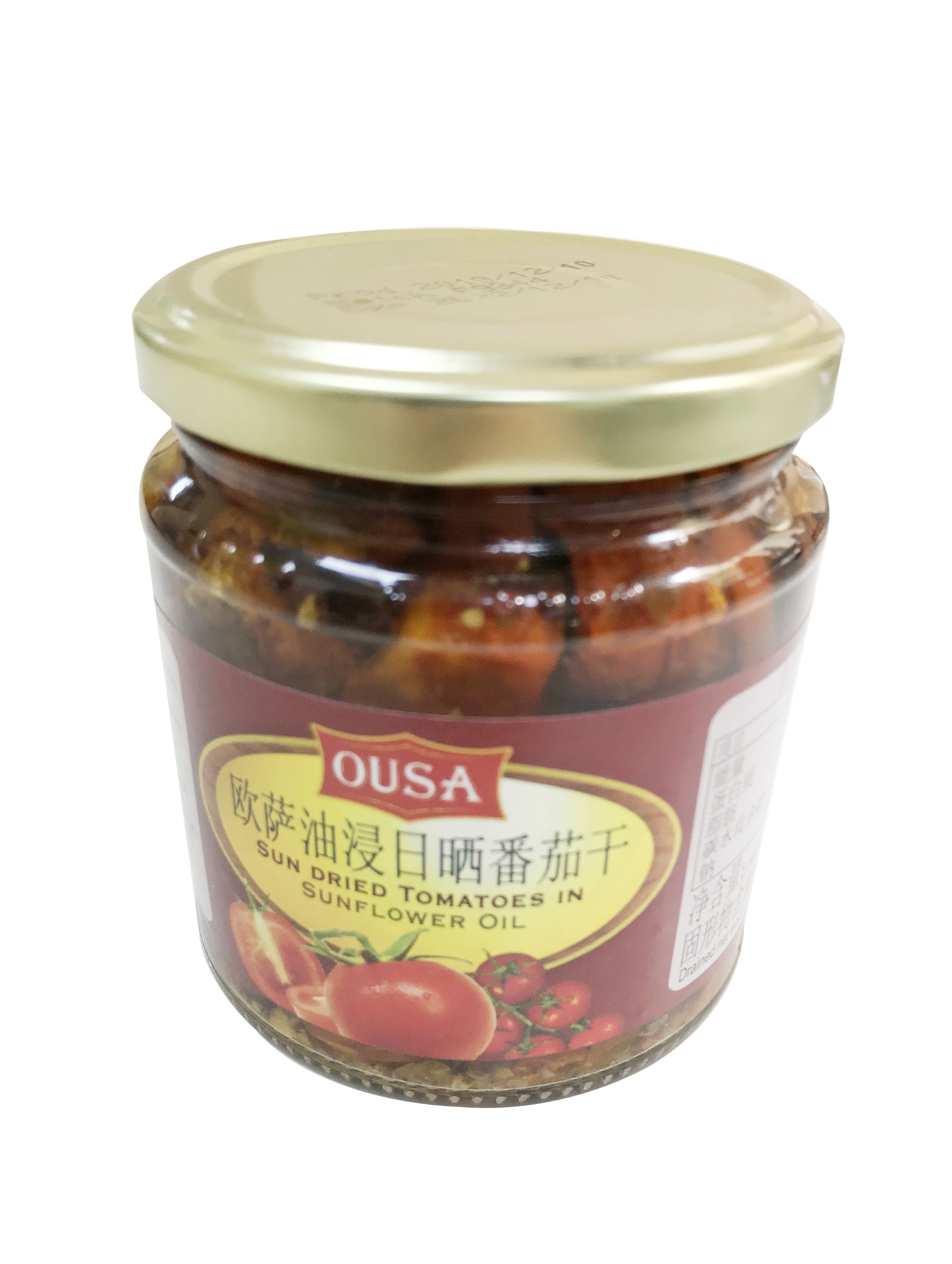 包邮欧萨油浸番茄干ousa sun dried tomatoes in sunflower oil