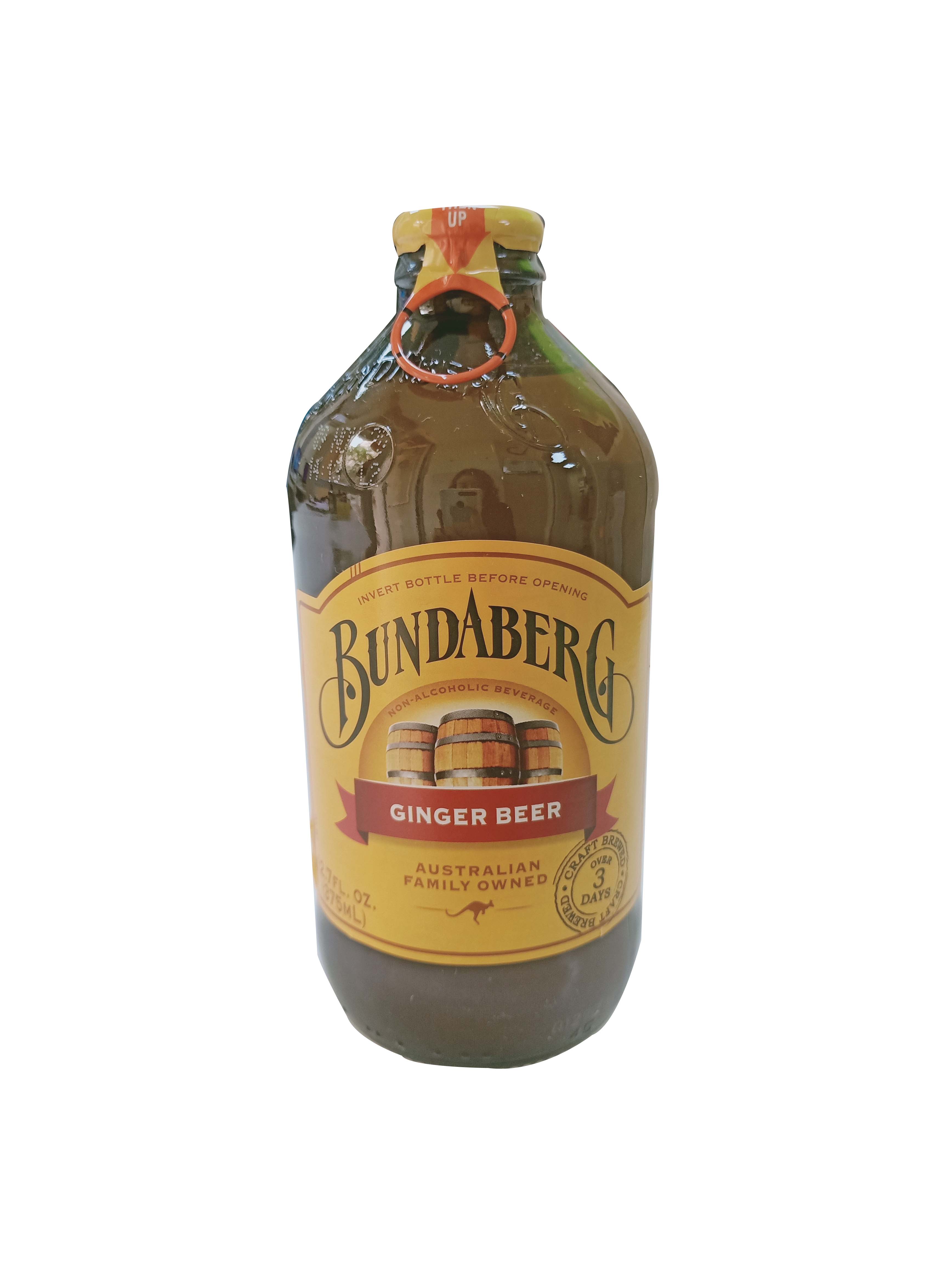 包邮宾得宝含气干姜饮料Bundaberg Ginger Beer 375ml