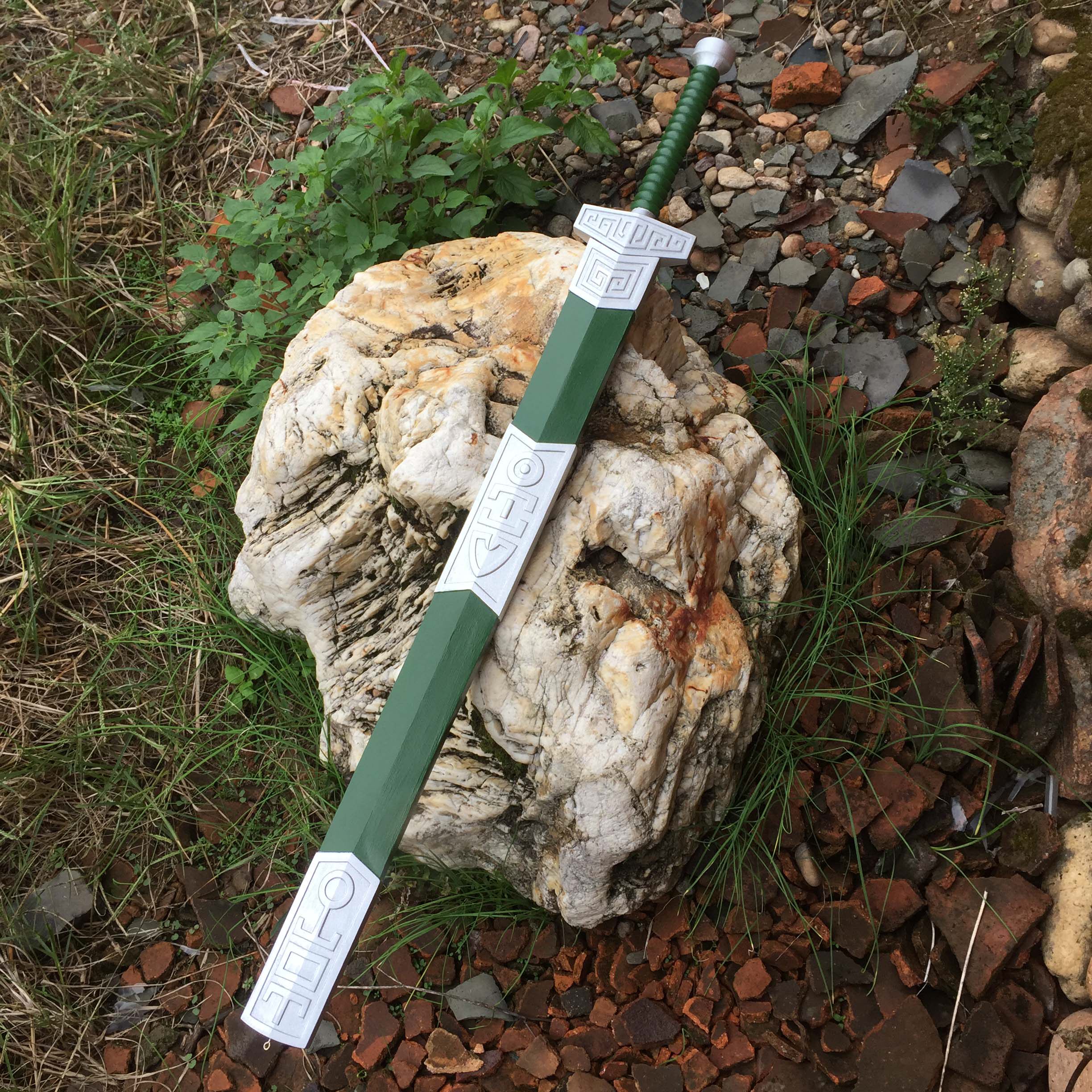镇妖剑木剑青城木艺雕刻桃木榉木