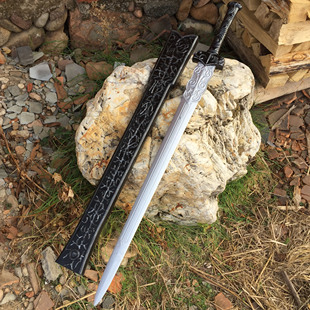 木剑兵器倚天屠龙记倚天剑屠龙刀木质周边刀剑手工东阳木雕