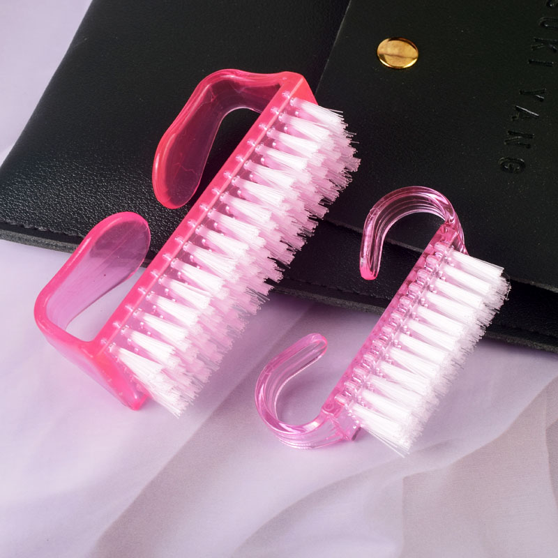 美甲大号指甲油胶羊角刷清洁刷子粉尘刷硬毛指甲刷修指甲套装工具