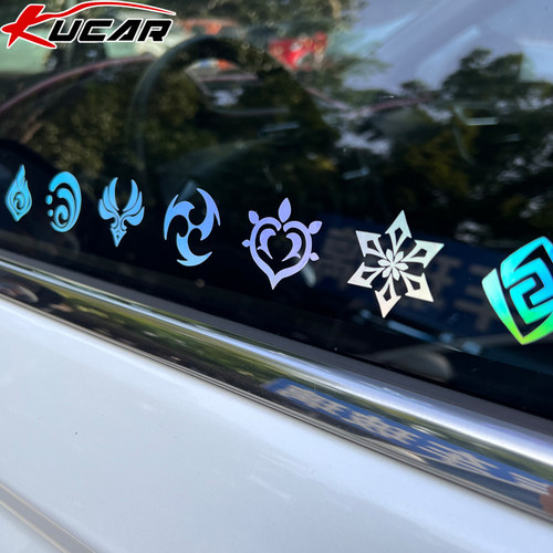 kucarPVC材质游戏人物贴纸