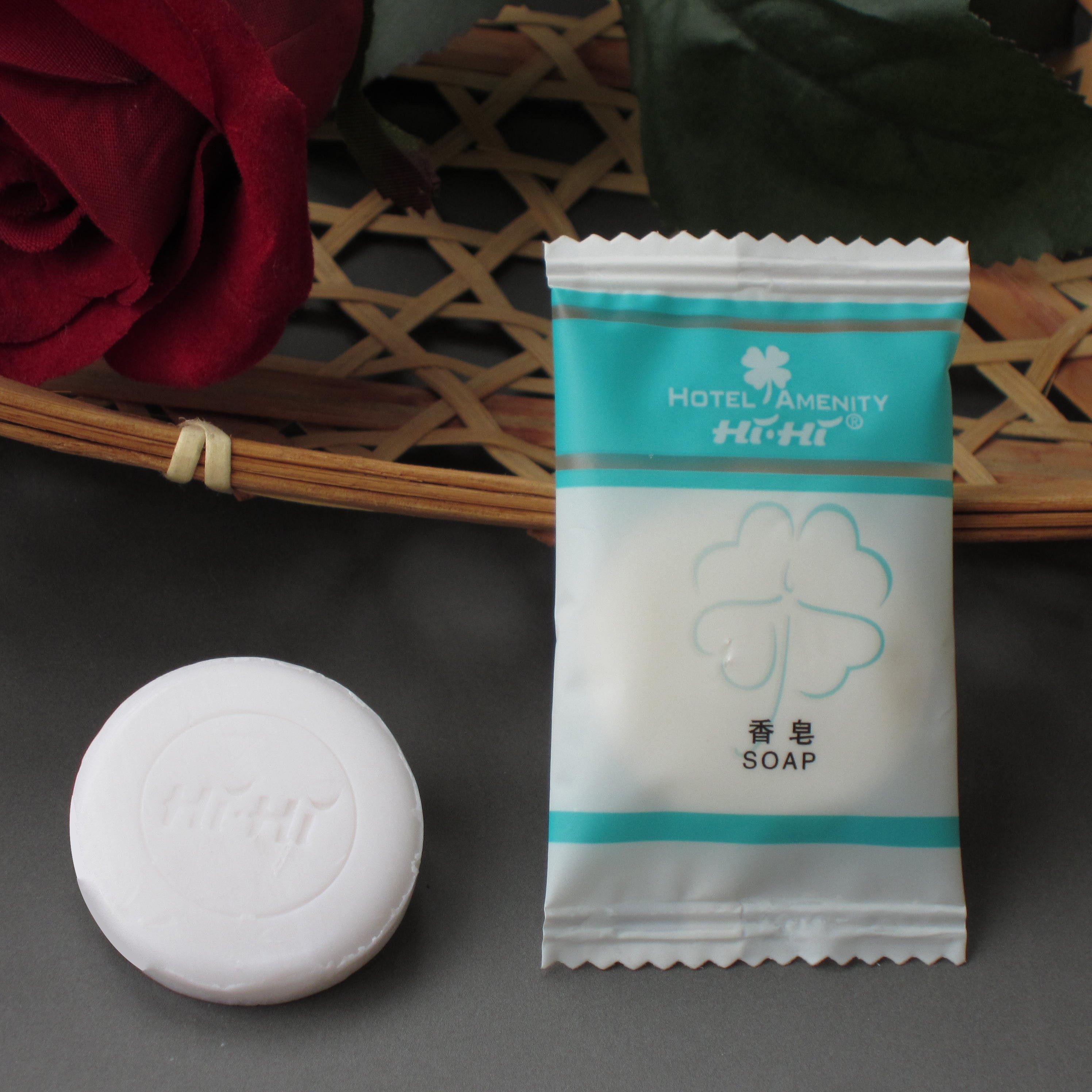 宾馆一次性袋装圆香皂