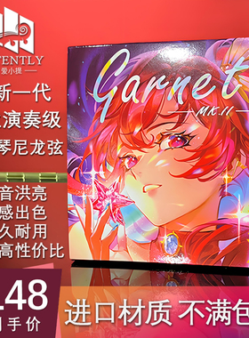 爱小提Garnet MK.II小提琴弦尼龙弦eadg专业演奏琴弦套装德国材质