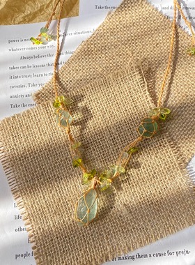 手工编织森系饰品设计礼物