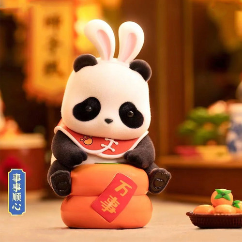 pandaroll熊猫滚滚好运年年盲盒