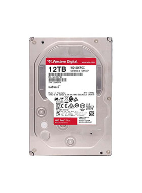 西部数据 WD   红盘 Pro 7200转 SATA接口 3.5英寸 WD122KFBX 12T