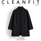 韩式 秋冬季 中长款 双面呢大衣男士 呢子风衣休闲毛呢外套 羊毛开衫