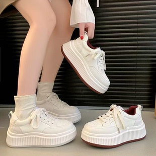 【吉娜专属】小白鞋 新款厚底增高休闲板鞋运动鞋YC8108