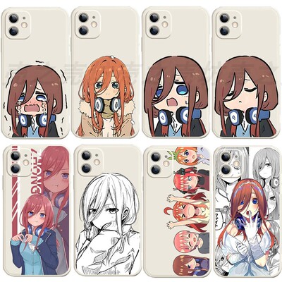 中野三玖手机壳适用vivos50s30s20s19s18五等分的花嫁x200硅胶iqoo15ultra iQOONeo10/11 OPPOFindx9 Reno15