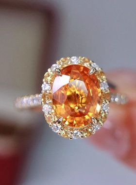 女戒指轻奢彩宝通体麋鹿个性日常