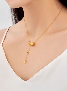 腰项链设计新款小蛮纯银高级感坠