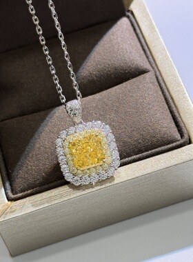 鑫葆康珠宝轻奢小红书网红款925银镀金豪镶俏皮元素花朵项链流行