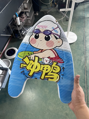游泳浮板定制  uv印刷A字板 打水板个性化定制 浮板手绘