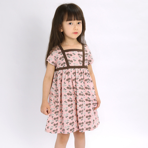 【夏季清仓】雅童小铺 童装女童短袖连衣裙夏季款全棉儿童连衣裙