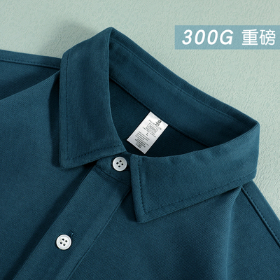 匹戏夏季短袖休闲重磅polo