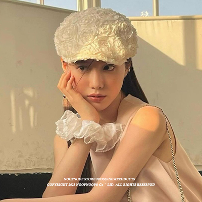 awesomeneeds玫瑰花前进帽贝雷帽