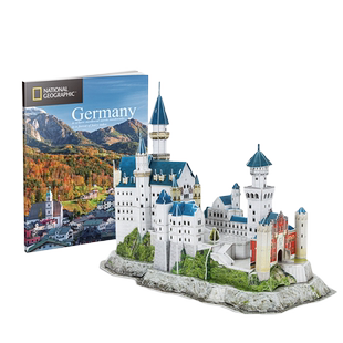 乐立方 德国新天鹅堡地标建筑模型立体3D拼图成人儿童益智玩具