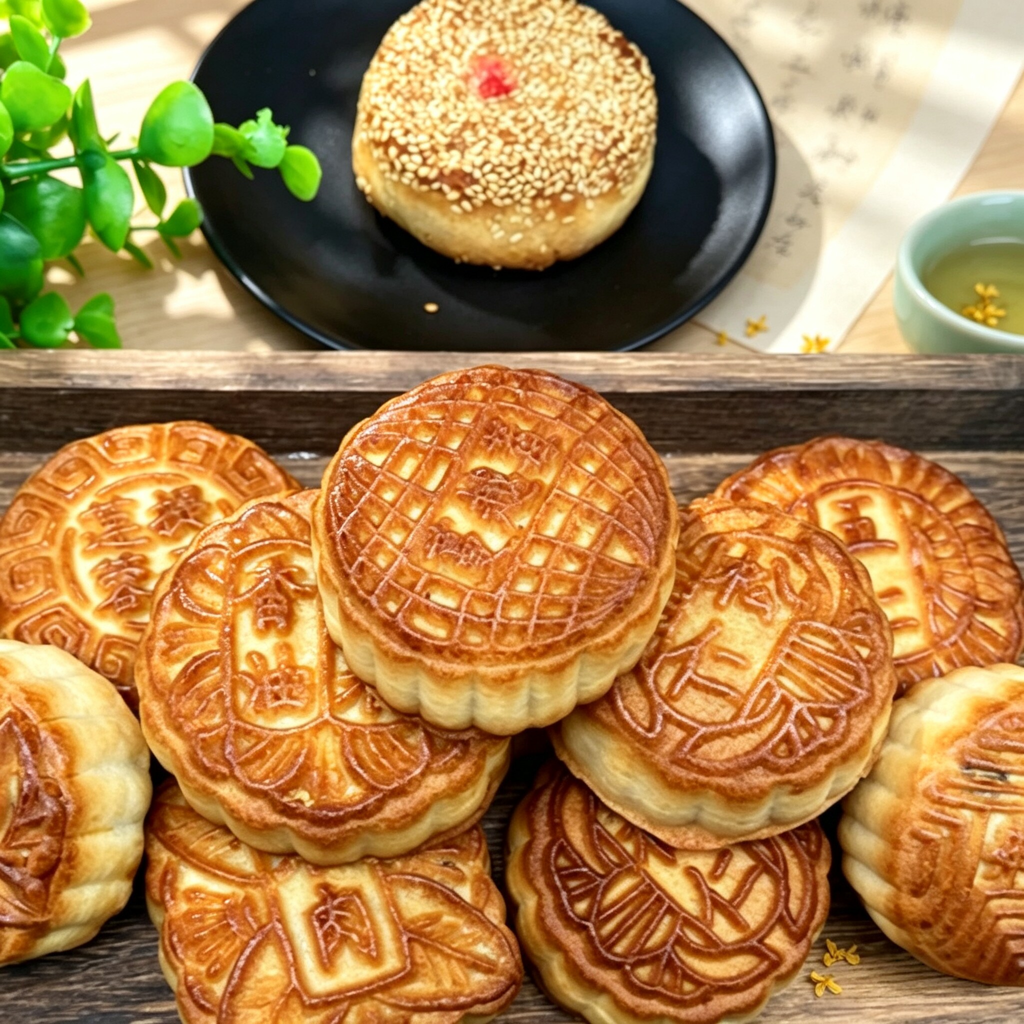 天津特产欣乐月饼南市食品街店老牌月饼抖音网红糕点多种口味可选