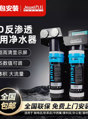 九儿反渗透商用净水器RO膜大流量直饮净水器TDS调节咖啡店奶茶店