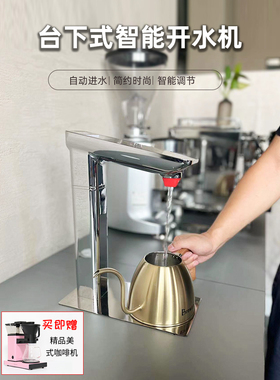 嵌入式智能开水机台下式 商用定温定量开水机 咖啡茶饮店饮水机