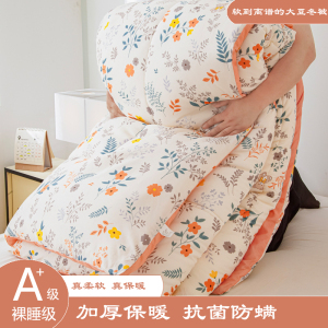 厂家直营新款春秋冬加厚保暖棉被子学生宿舍寝室被褥被芯单人套件