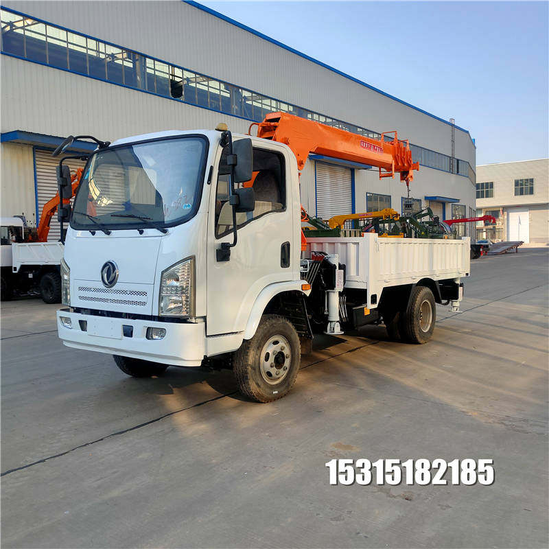 工地用起重机吊机四不像豪华后驱随车吊车载吊机直臂吊大马力野外