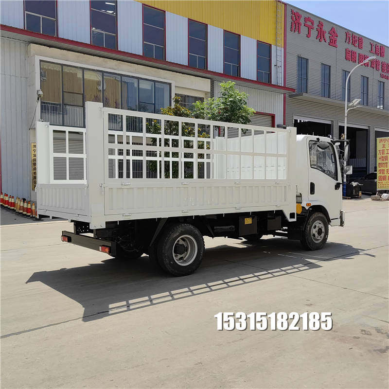 大马力白色豪华驾驶室毛竹车农村拉毛竹专用运输车农用四驱柴油车