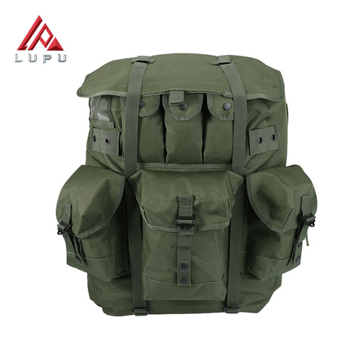 战术铁架双肩包丛林户外野营露营徒步负重作战大容量登山双肩背囊