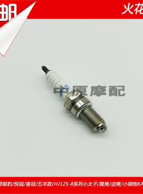 适配豪爵迪爽骊爽翼爽DA/DH/HJ125/150-7/8/9/23/A摩托车火花塞