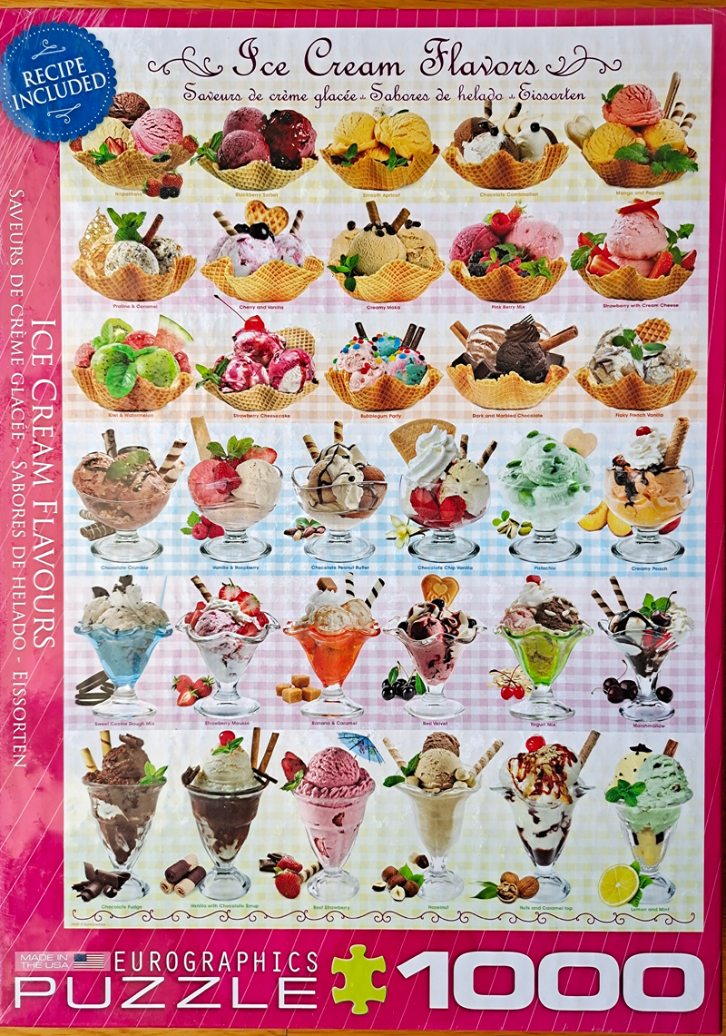 加拿大Eurographics纸质拼图 现货包邮 冰激凌甜甜圈万圣节鸟屋