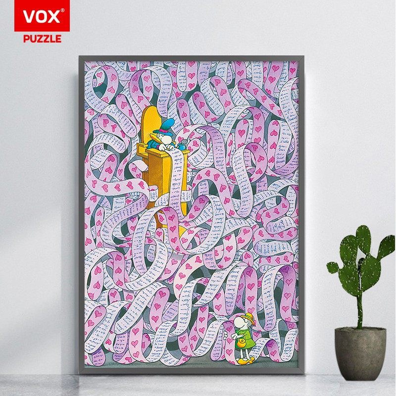 福思VOX情书益智拼图礼物