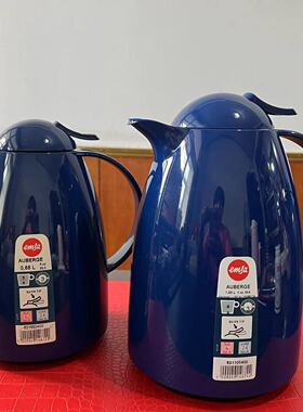 Emsa/爱慕莎德国进口玻璃内胆保温壶保冷壶指按式暖壶热水瓶 暖瓶