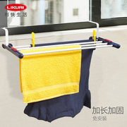 máy xén lông xù Leifheit Đức nhập khẩu Leifheit treo giá phơi ban công có thể được sử dụng để treo sưởi quần áo nhỏ - Hệ thống giá giặt cây lăn bụi quần áo